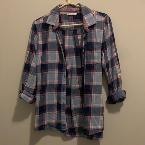 KENNETH COLE Plaid Button Up, M - Picture 1 of 3